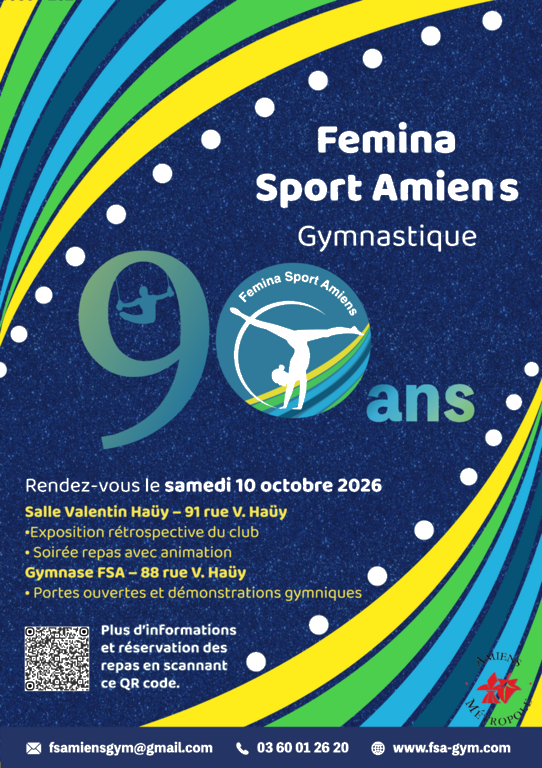 90 ANS DE  FEMINA SPORT AMIENS EN 2026
