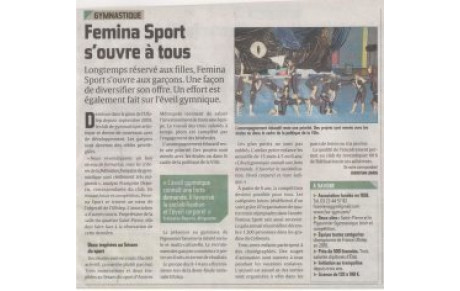 NOTRE CLUB DANS LE COURRIER PICARD