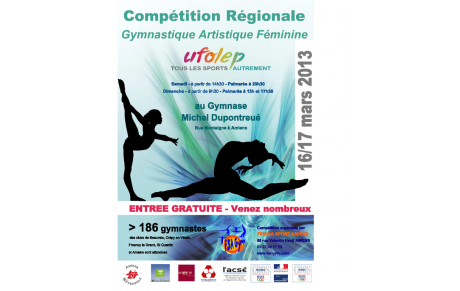 COMPETITION UFOLEP GAF  6/7 AVRIL 2013