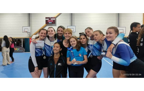 ELLES L'ONT FAIT !!!! VICE CHAMPIONNE de la 1/2 FINALE UFOLEP à VAIRES (77)